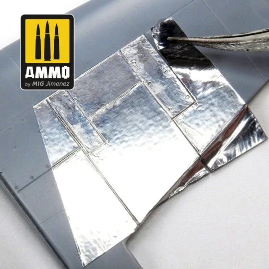 Aluminium Sheets 280mm x 195mm - AMMO by MIG Jimenez A.MIG-8247 Aluminium Sheets 280mm x 195mm - AMMO by MIG Jimenez A.MIG-8247