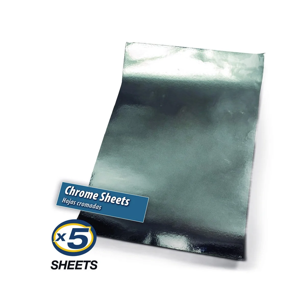 Chrome Sheets 280mm x 195mm - AMMO by MIG Jimenez A.MIG-8248
