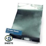 Chrome Sheets 280mm x 195mm - AMMO by MIG Jimenez A.MIG-8248 Chrome Sheets 280mm x 195mm - AMMO by MIG Jimenez A.MIG-8248