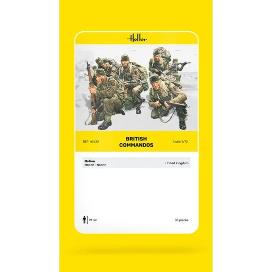 Britische Kommandotruppen - Heller 49632