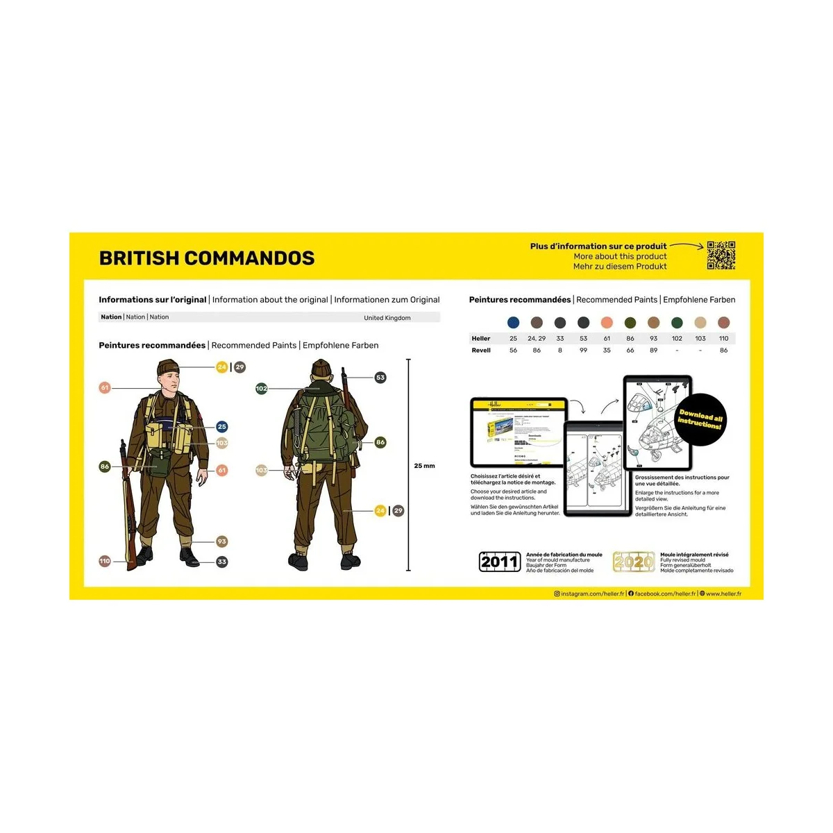 Britische Kommandotruppen - Heller 49632