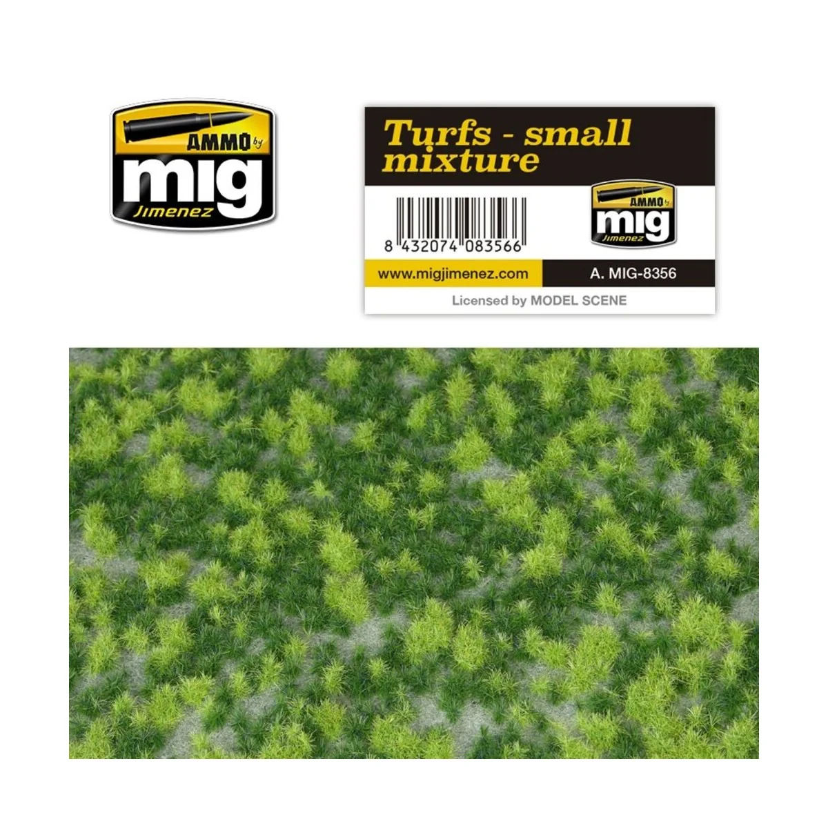 Turfs Small Mixture - AMMO by MIG Jimenez A.MIG-8356