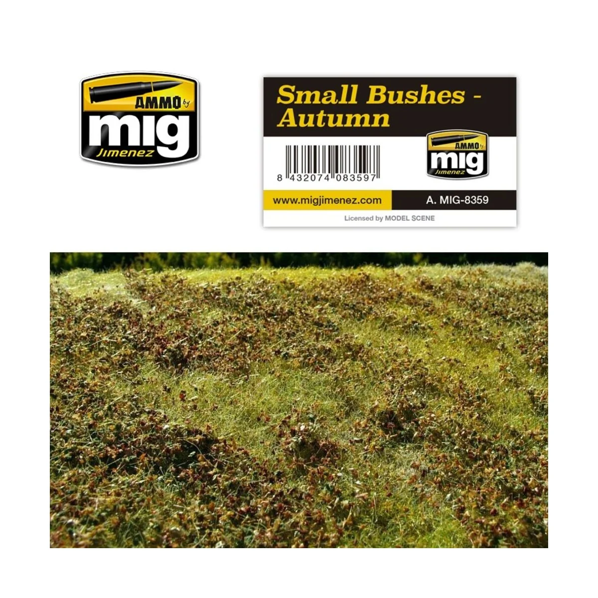 Small Bushes - Autumn - AMMO by MIG Jimenez A.MIG-8359