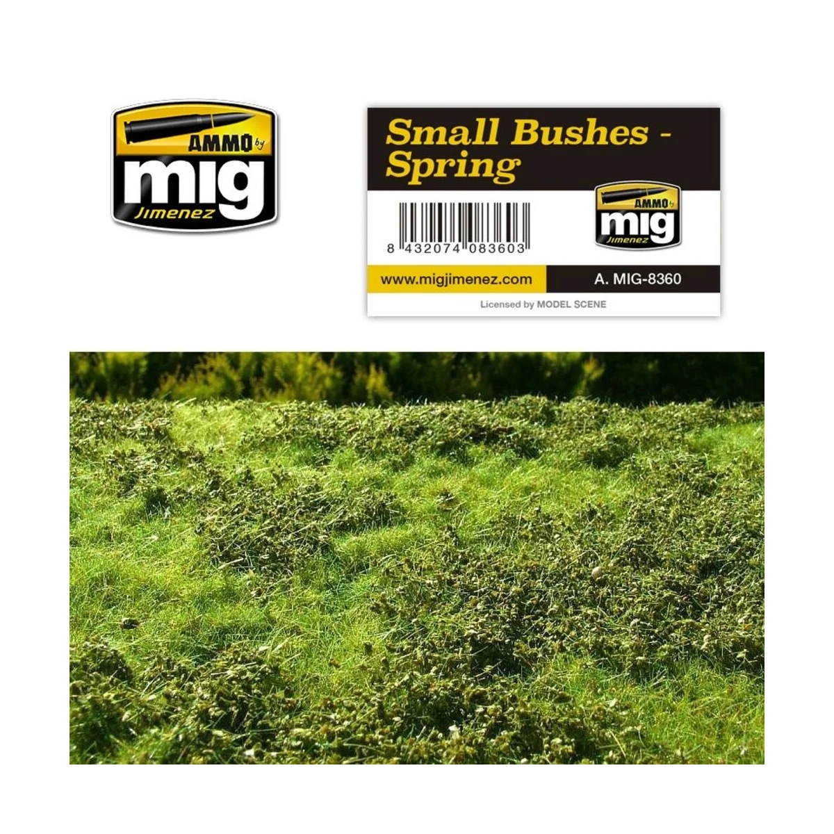 Small Bushes - Spring - AMMO by MIG Jimenez A.MIG-8360