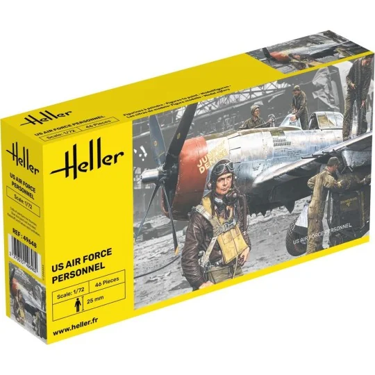 US Air Force Personal, 1/72 - Heller 49648