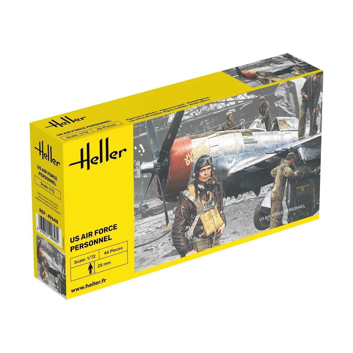 US Air Force Personal, 1/72 - Heller 49648