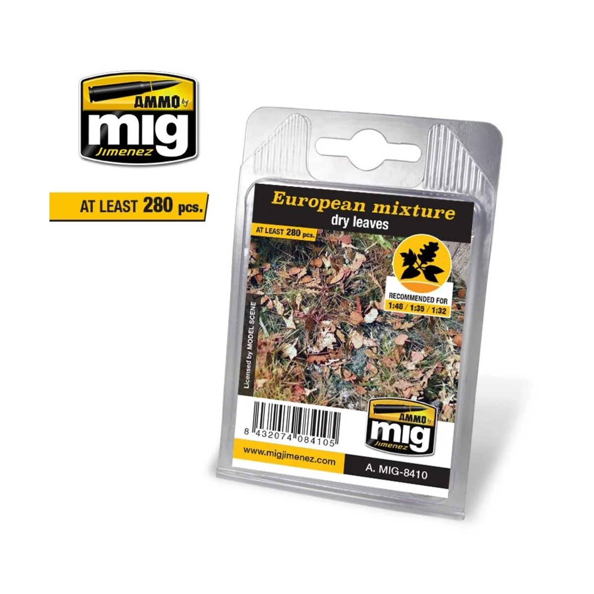European Mixture - Dry Leaves - AMMO by MIG Jimenez A.MIG-8410