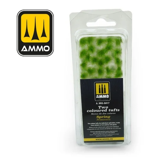 Two Coloured Tufts - Spring - AMMO by MIG Jimenez A.MIG-8417