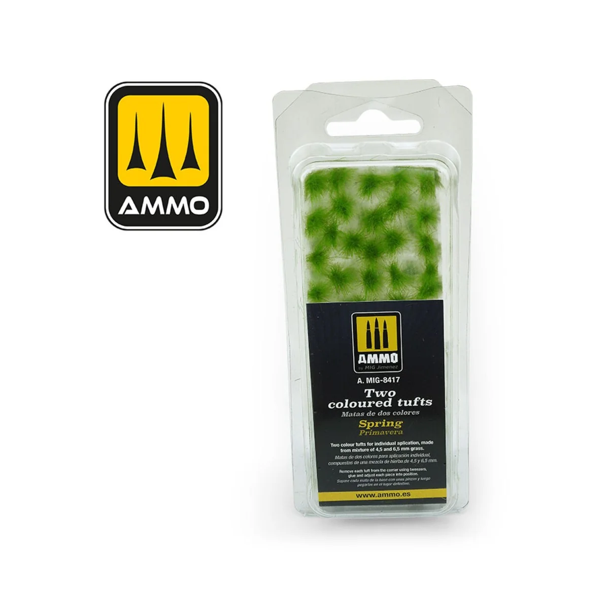 Two Coloured Tufts - Spring - AMMO by MIG Jimenez A.MIG-8417