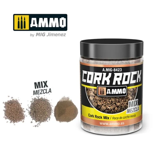 CREATE CORK Cork Rock Miix (Jar 100mL) - AMMO by MIG Jimenez A.MIG-...