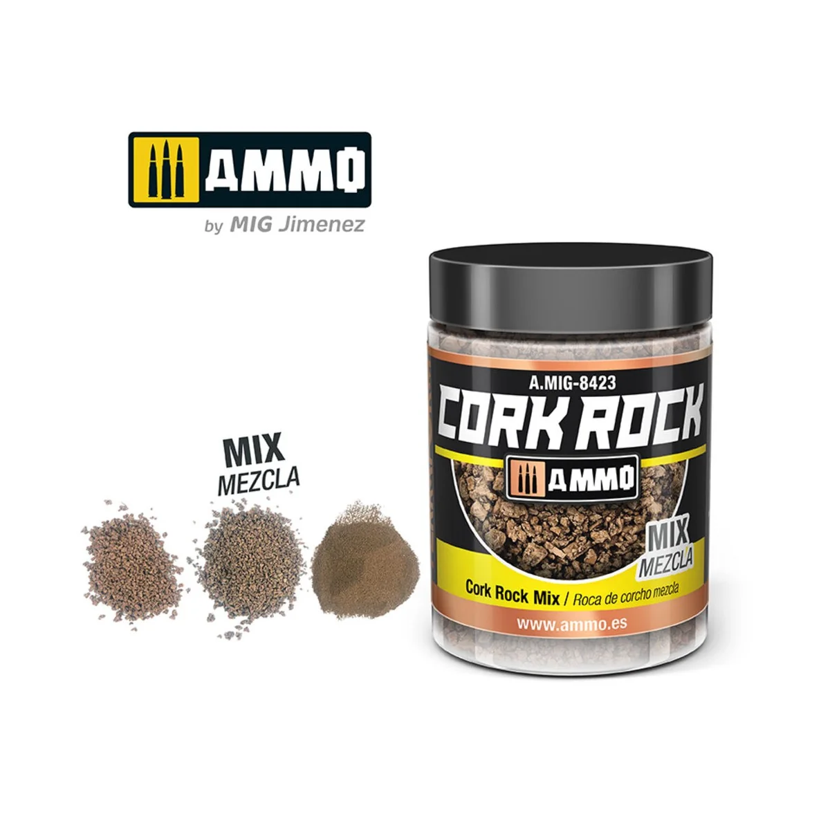 CREATE CORK Cork Rock Miix (Jar 100mL) - AMMO by MIG Jimenez A.MIG-...