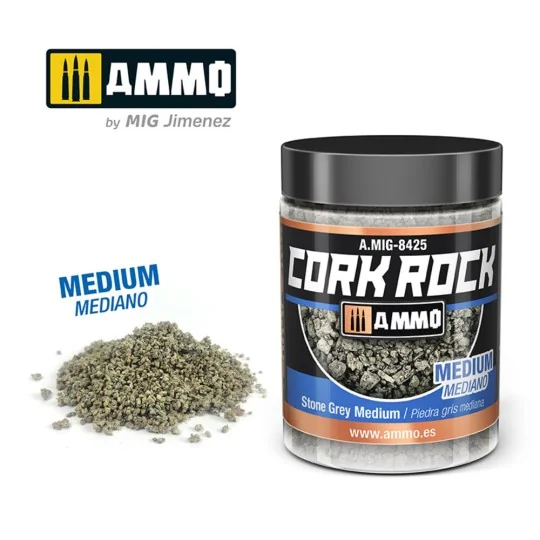CREATE CORK Stone Grey Medium (Jar 100mL) - AMMO by MIG Jimenez A.M...