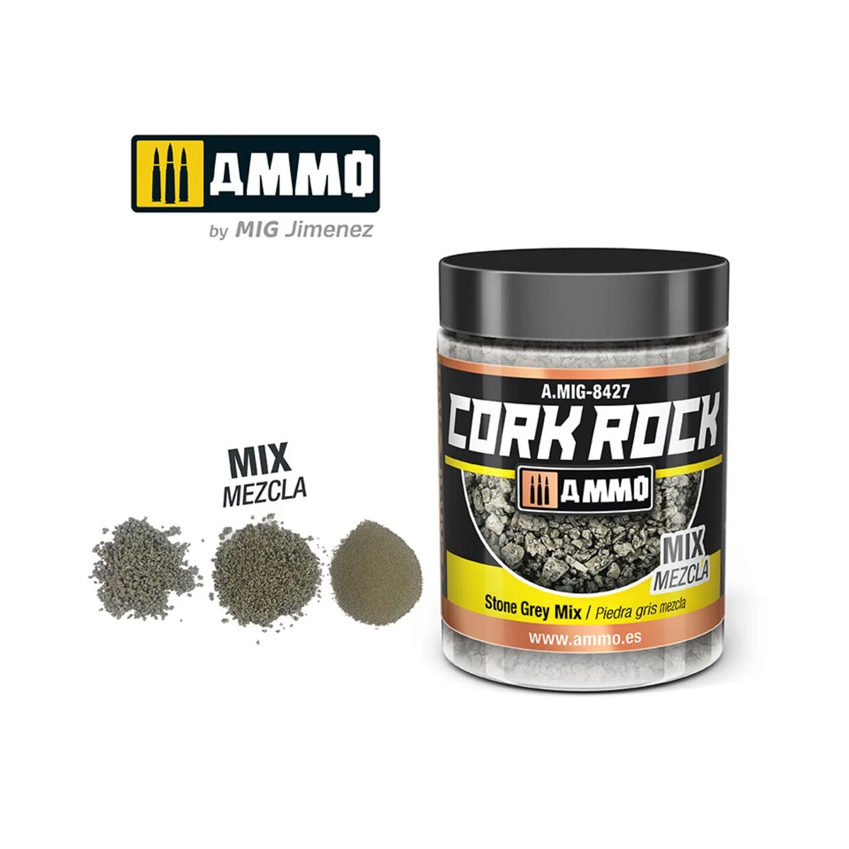 CREATE CORK Stone Grey Mix (Jar 100mL) - AMMO by MIG Jimenez A.MIG-... CREATE CORK Stone Grey Mix (Jar 100mL) - AMMO by MIG Jimenez A.MIG-...
