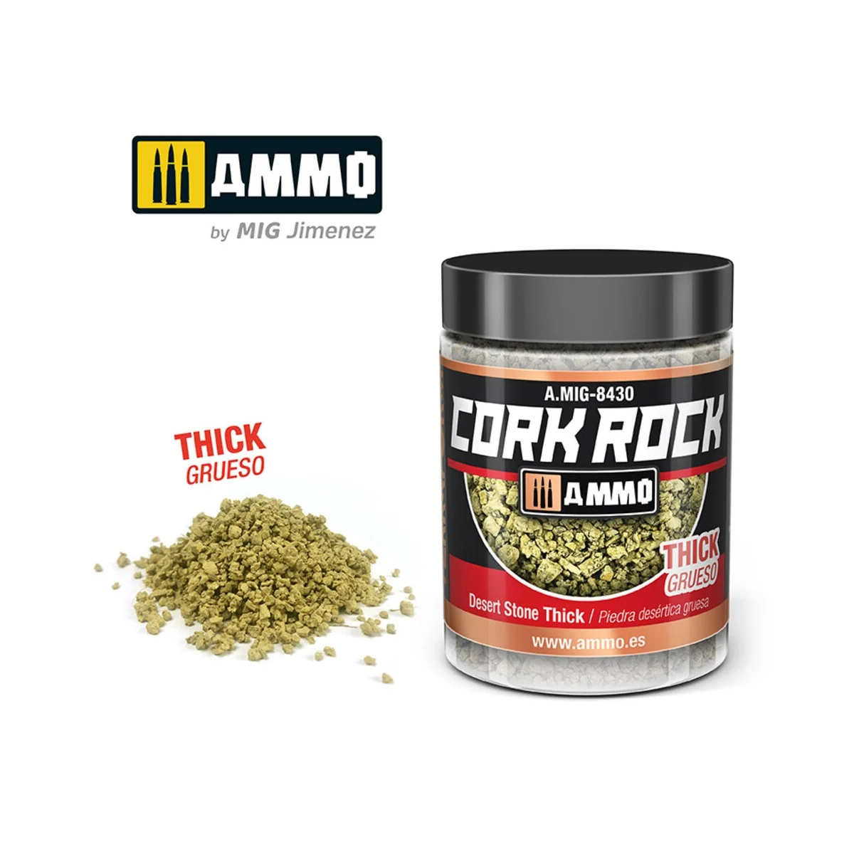 CREATE CORK Desert Stone Thick (Jar 100mL) - AMMO by MIG Jimenez A....