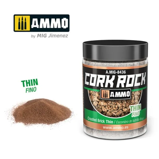 CREATE CORK Crushed Brick Thin (Jar 100mL) - AMMO by MIG Jimenez A....