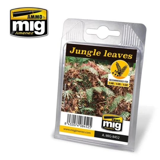 Jungle Leaves - AMMO by MIG Jimenez A.MIG-8452 Jungle Leaves - AMMO by MIG Jimenez A.MIG-8452