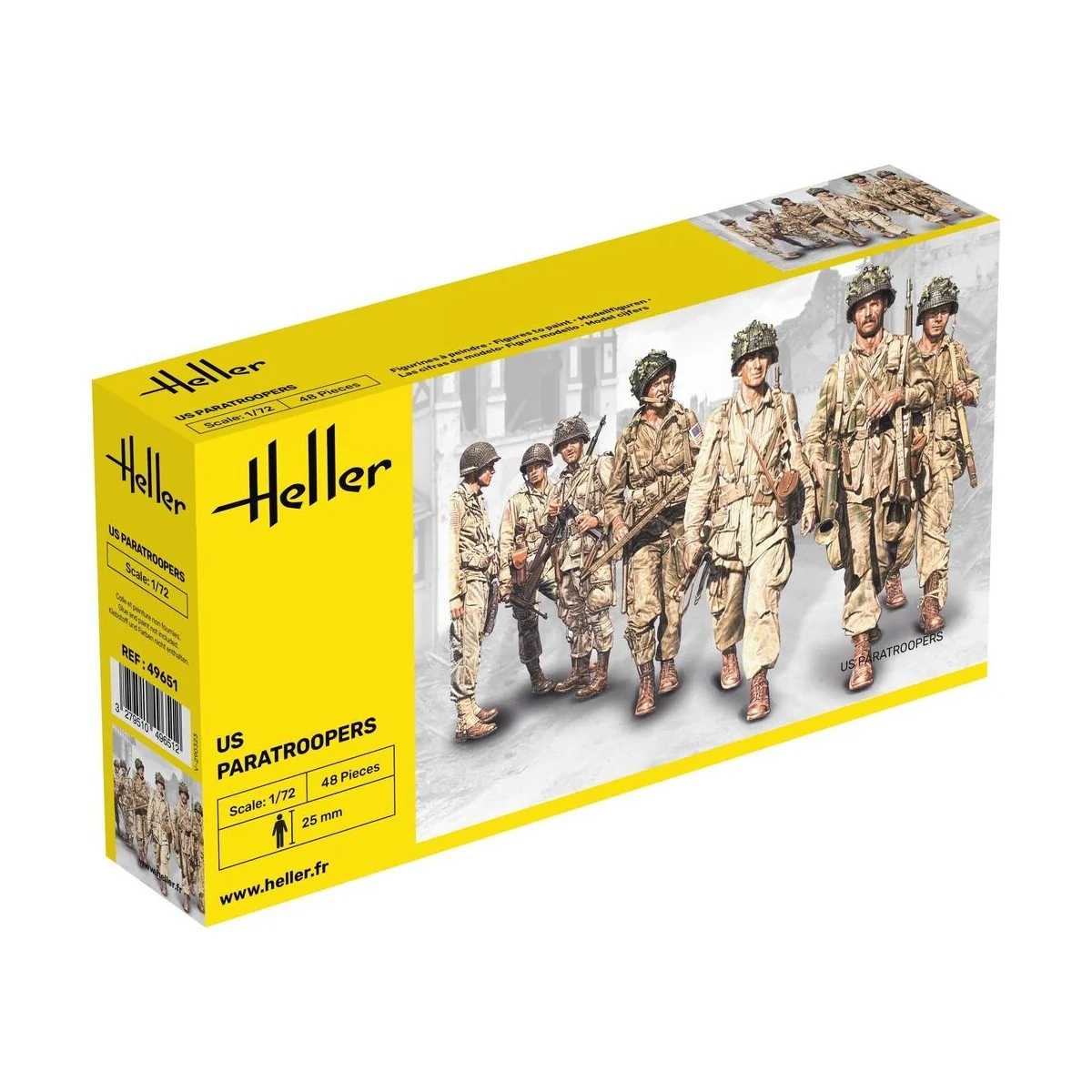 US Fallschirmjäger, 1/72 - Heller 49651