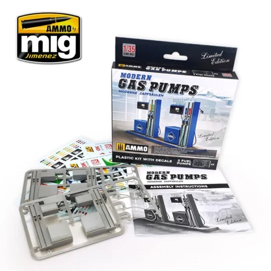 1/35 Gas Station, 1/35 - AMMO by MIG Jimenez A.MIG-8501