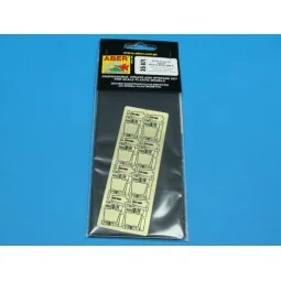 Ammo boxes for German MG 34 & M G42, 1/35 - Aber Models 35 A071