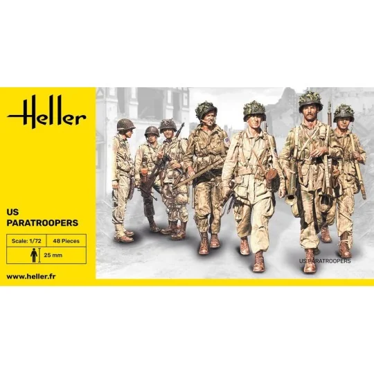 US Fallschirmjäger, 1/72 - Heller 49651