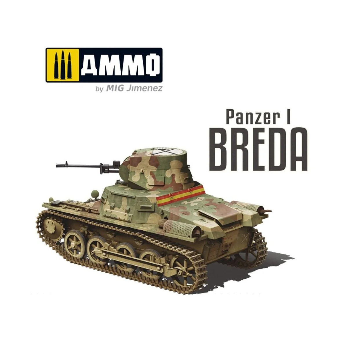 1/35 Panzer I Ausf. A Breda - Spanish Civil War Light Tank Destroye...