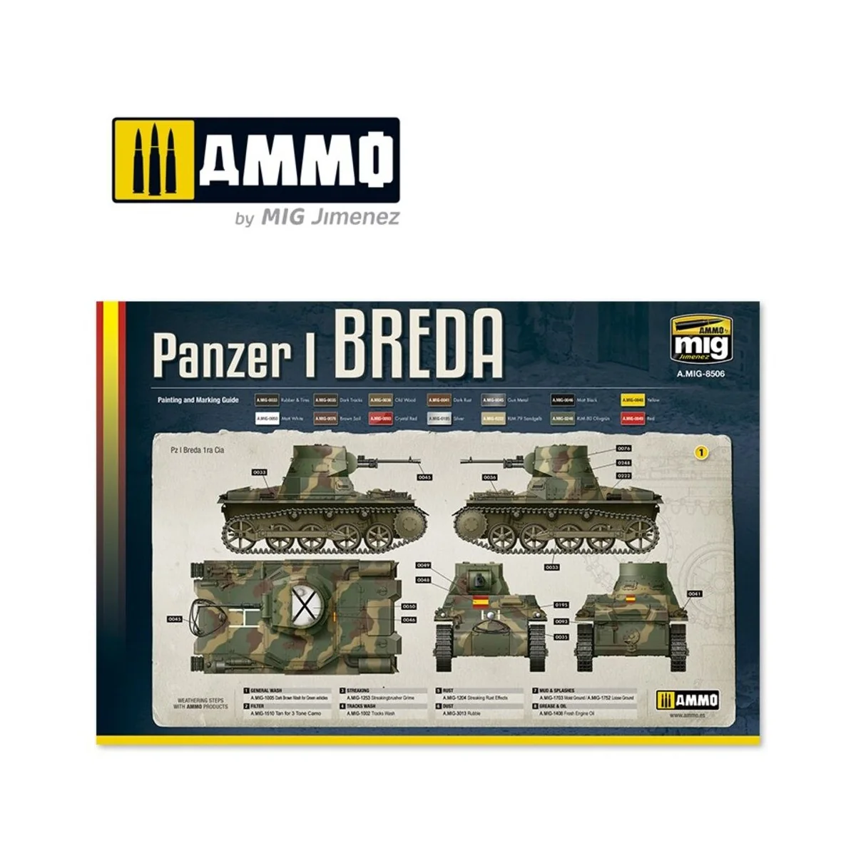 1/35 Panzer I Ausf. A Breda - Spanish Civil War Light Tank Destroye...