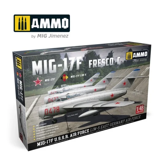 1/48 MIG-17F / Lim-5, U.S.S.R. - G.D.R., 1/48 - AMMO by MIG Jimenez...