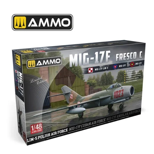 1/48 MiG-17F/LIM-5, Poland-Cuba-Angola, 1/48 - AMMO by MIG Jimenez ...