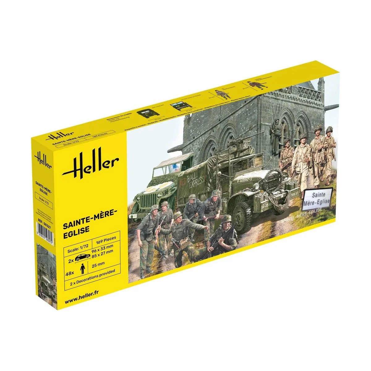 Sainte-Mère-Eglise, 1/72 - Heller 50327 Sainte-Mère-Eglise, 1/72 - Heller 50327