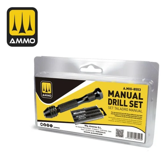 Manual Drill Set - AMMO by MIG Jimenez A.MIG-8553