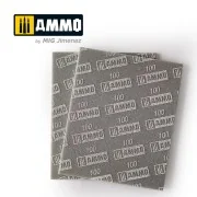Sanding Sponge Sheet (100) - 2 pcs. - AMMO by MIG Jimenez A.MIG-8555