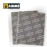 Sanding Sponge Sheet (280) - 2 pcs. - AMMO by MIG Jimenez A.MIG-8558 Sanding Sponge Sheet (280) - 2 pcs. - AMMO by MIG Jimenez A.MIG-8558