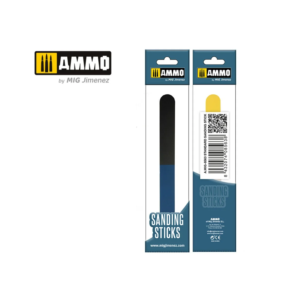 Standard Sanding Stick - 1 pc. - AMMO by MIG Jimenez A.MIG-8563