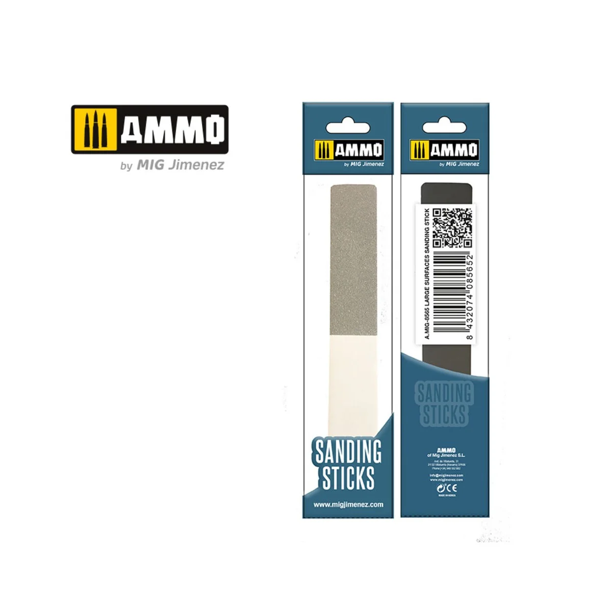 Large Surface Sanding Stick - 1 pc. - AMMO by MIG Jimenez A.MIG-8565
