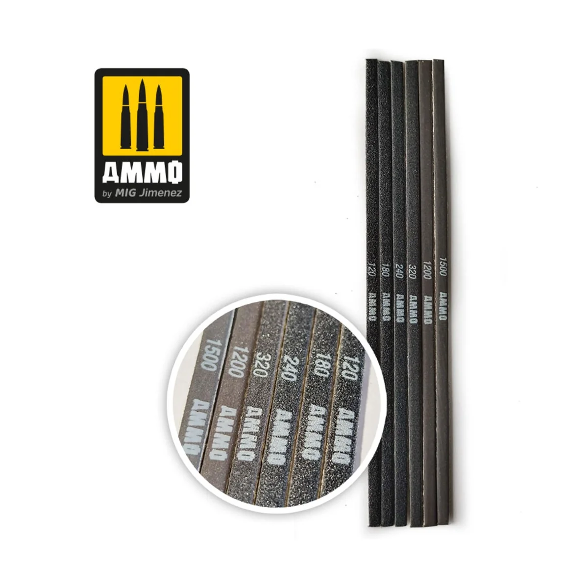 Contour Sanding Sticks - 6 pcs. - AMMO by MIG Jimenez A.MIG-8568