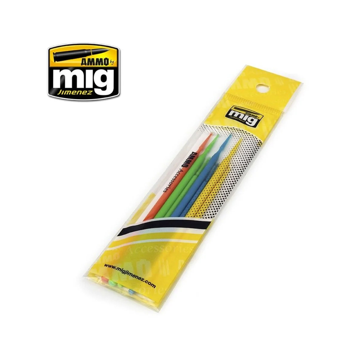 Sniperbrush Collection Set - AMMO by MIG Jimenez A.MIG-8570 Sniperbrush Collection Set - AMMO by MIG Jimenez A.MIG-8570