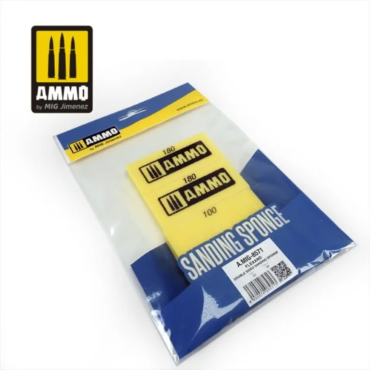 Flexand Double Sided Sanding Sponge - 4 pcs. - AMMO by MIG Jimenez ... Flexand Double Sided Sanding Sponge - 4 pcs. - AMMO by MIG Jimenez ...