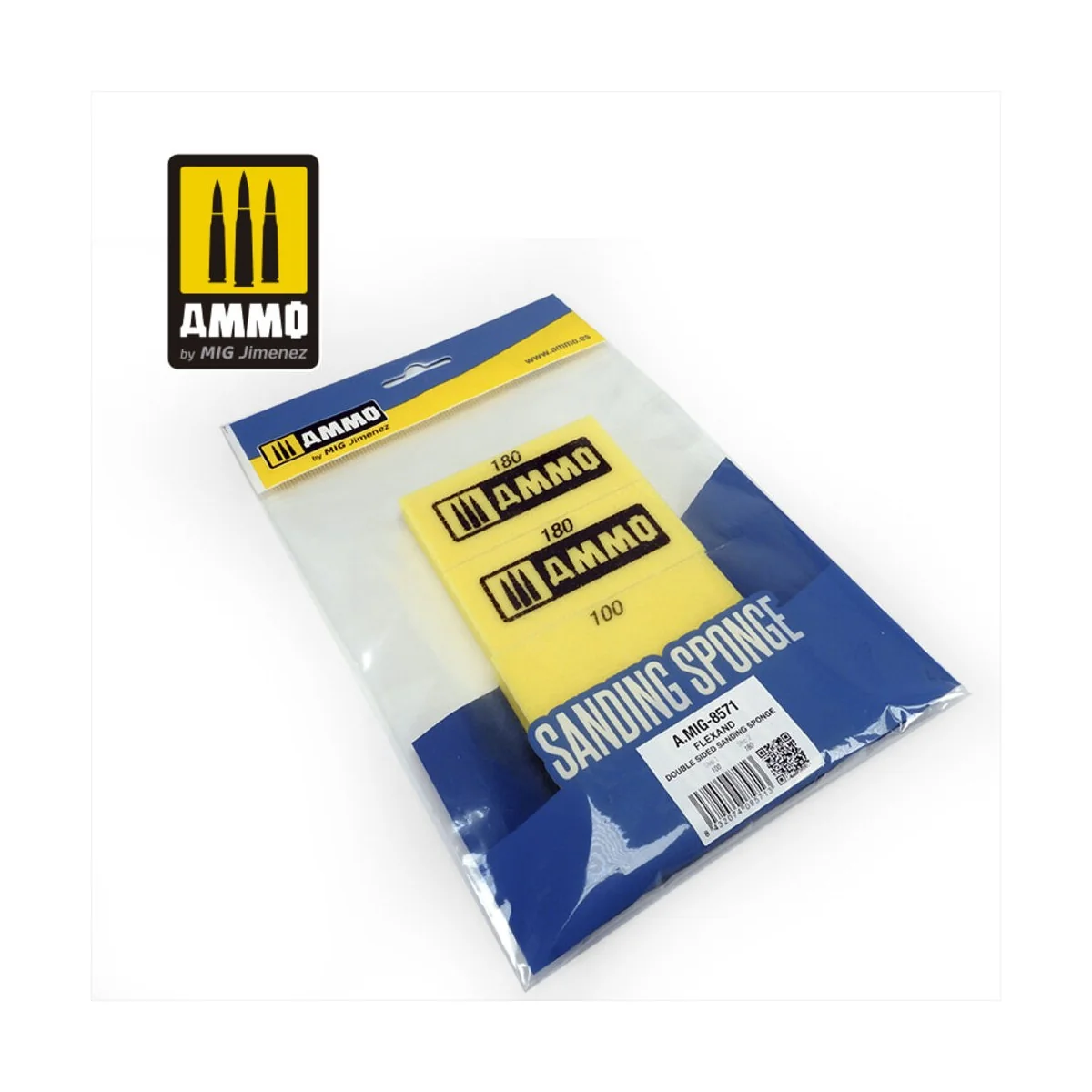 Flexand Double Sided Sanding Sponge - 4 pcs. - AMMO by MIG Jimenez ... Flexand Double Sided Sanding Sponge - 4 pcs. - AMMO by MIG Jimenez ...