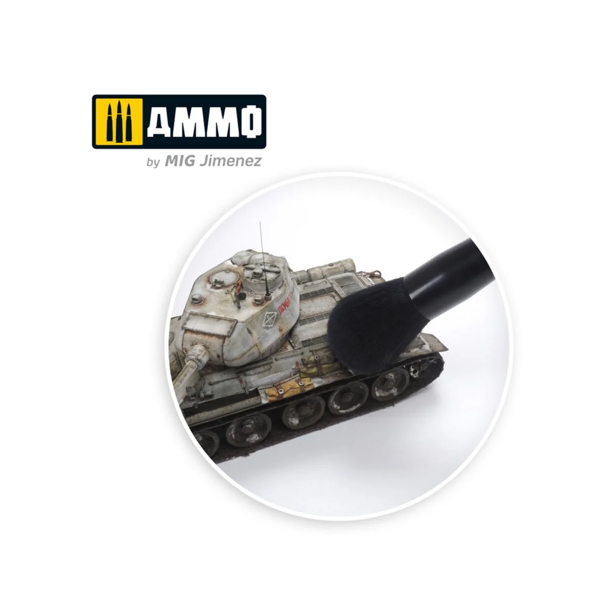 Dust Remover Brush 1 - AMMO by MIG Jimenez A.MIG-8575 Dust Remover Brush 1 - AMMO by MIG Jimenez A.MIG-8575