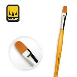 10 Synthetic Filbert Brush with T-Handle - AMMO by MIG Jimenez A.MI...
