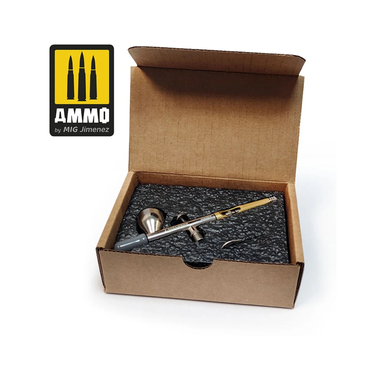 Aircobra Airbrush (0.3mm) - AMMO by MIG Jimenez A.MIG-8625 Aircobra Airbrush (0.3mm) - AMMO by MIG Jimenez A.MIG-8625