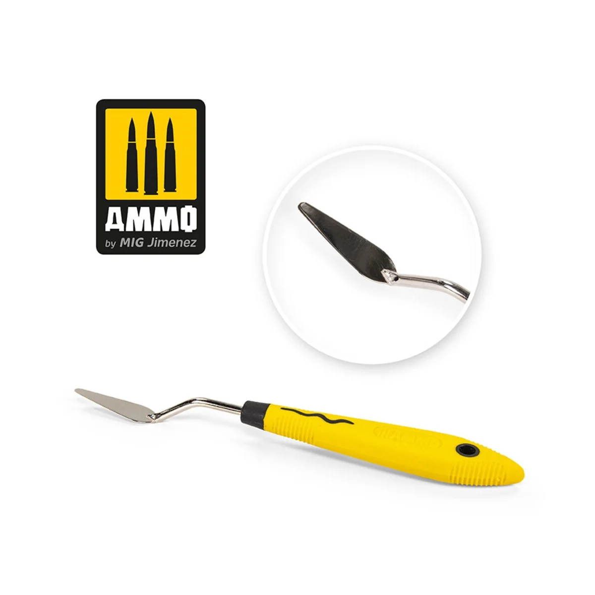 Drop Shape Small Palette Knife - AMMO by MIG Jimenez A.MIG-8680 Drop Shape Small Palette Knife - AMMO by MIG Jimenez A.MIG-8680