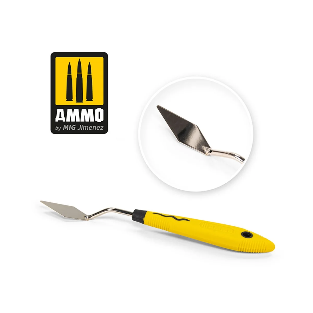 Diamond Shape Palette Knife - AMMO by MIG Jimenez A.MIG-8682 Diamond Shape Palette Knife - AMMO by MIG Jimenez A.MIG-8682