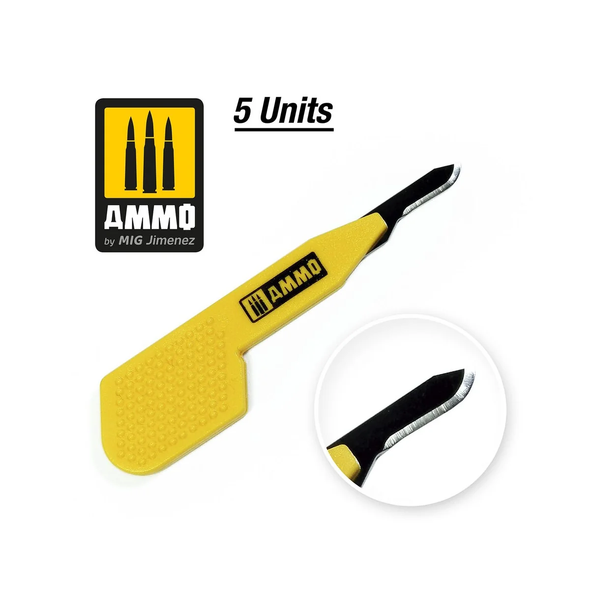 Precision Blade Curved - 5 pcs - AMMO by MIG Jimenez A.MIG-8686