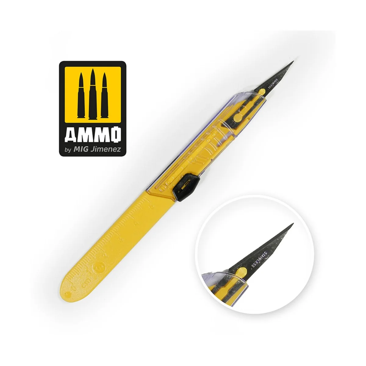 Protective Blade Straight - 1 pc - AMMO by MIG Jimenez A.MIG-8697