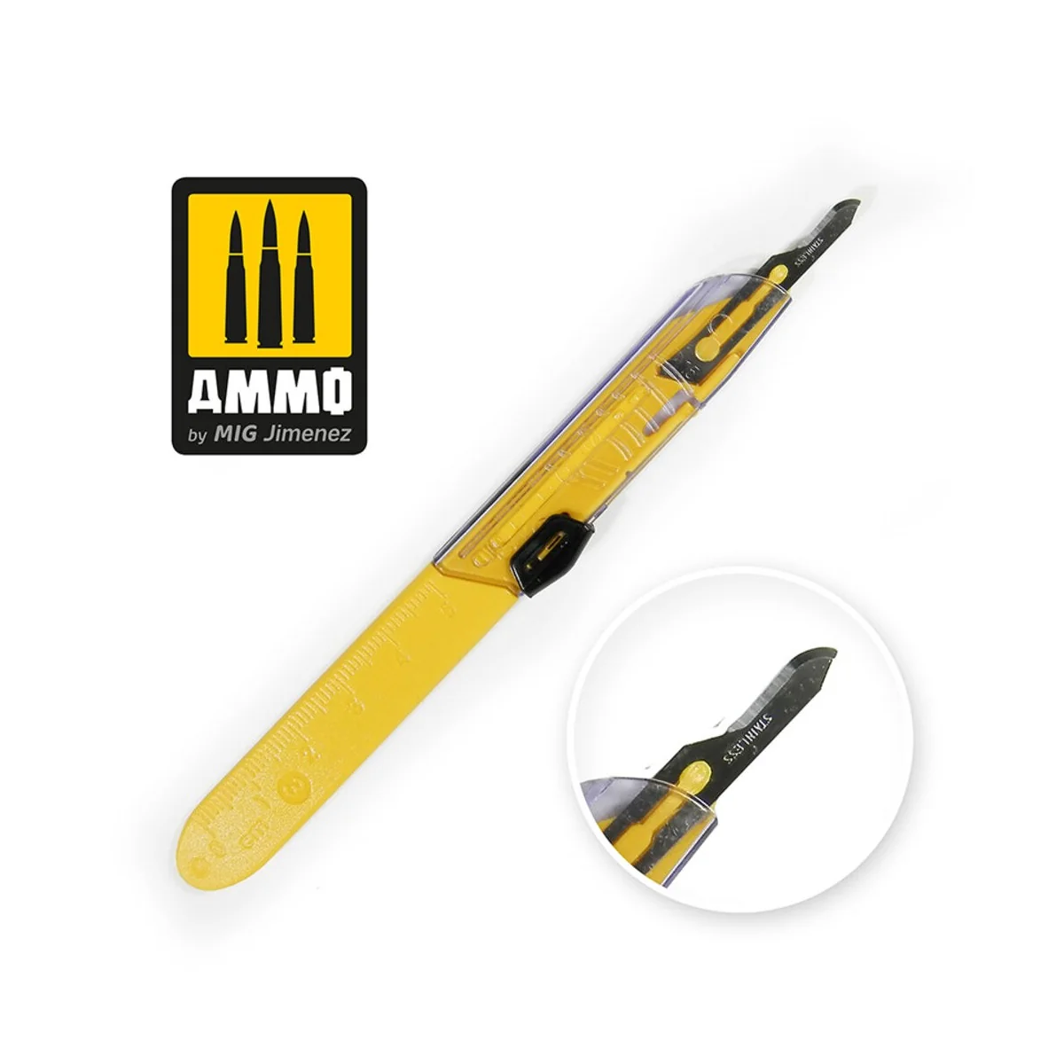 Protective Blade Curved - 1 pc - AMMO by MIG Jimenez A.MIG-8698