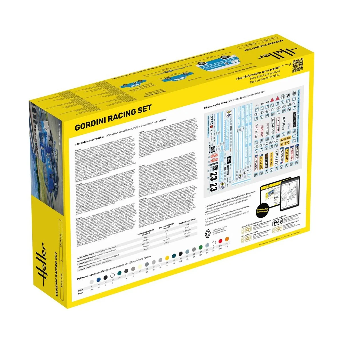 Gordini Racing Set - Heller 50328