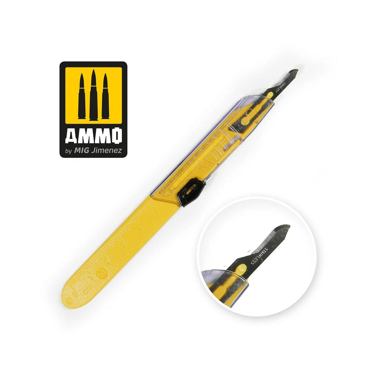 Protective Blade Curved - 1 pc - AMMO by MIG Jimenez A.MIG-8698