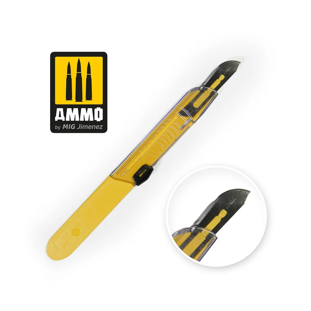 Protective Blade Curved Large - 1 pc - AMMO by MIG Jimenez A.MIG-8699