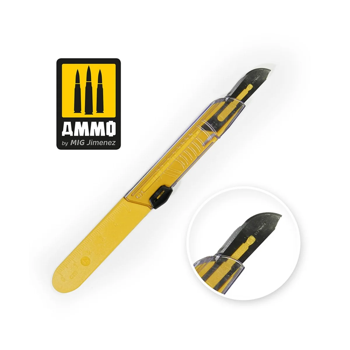 Protective Blade Curved Large - 1 pc - AMMO by MIG Jimenez A.MIG-8699